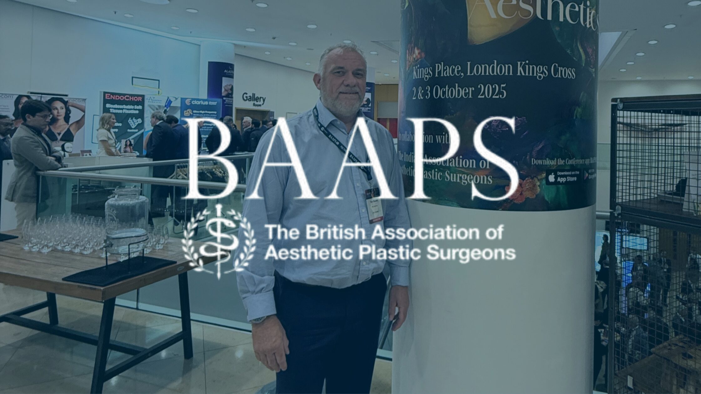Mark Escott at BAAPS London October 2025